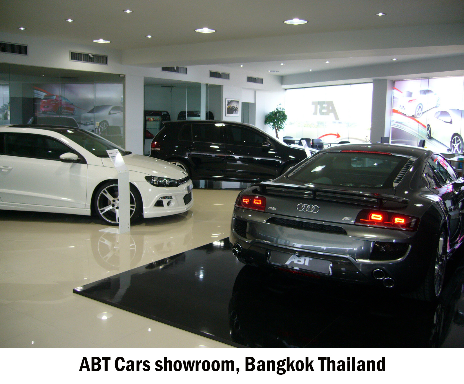 ABT Cars showroom, Bangkok Thailand