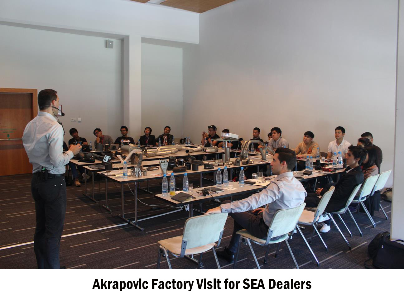 Akrapovic Factory Visit for SEA Dealers