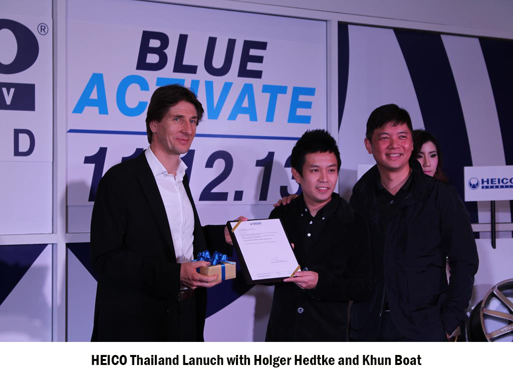 HEICO Thailand Launch with Holger Hedtke and Khun Boat