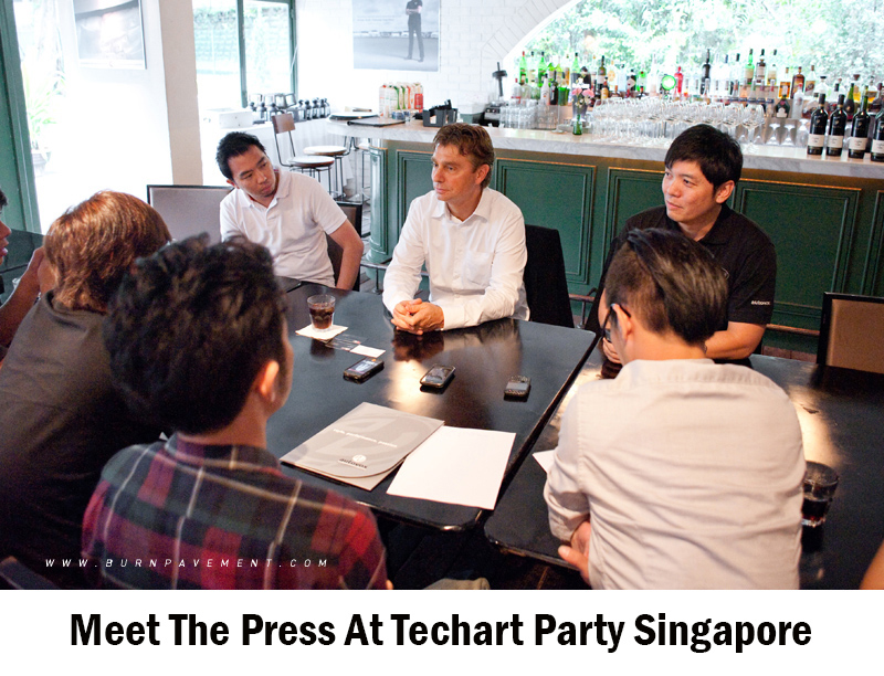 Meet The Press At Techart Party Singapore
